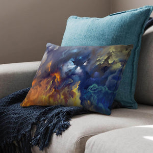 Blue Heaven Cushion Cushion Cushion Landscape Clock Canvas