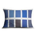 Blue Shades Cushion Cushion 48 x 33cm Clock Canvas