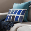 Blue Shades Cushion Cushion 48 x 33cm Clock Canvas