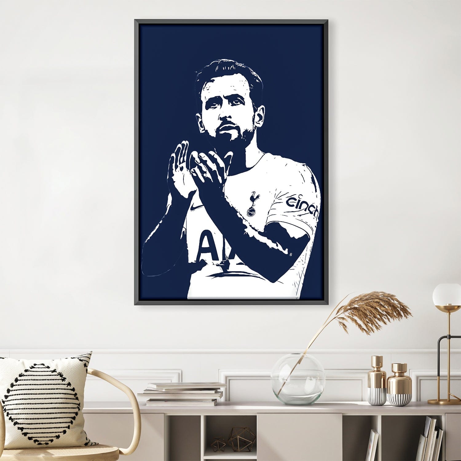 Blue & White Kane Canvas product thumbnail