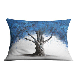 Blue Willow Cushion Cushion 48 x 33cm Clock Canvas