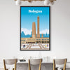 Bologna Canvas - Studio 324 Art Clock Canvas