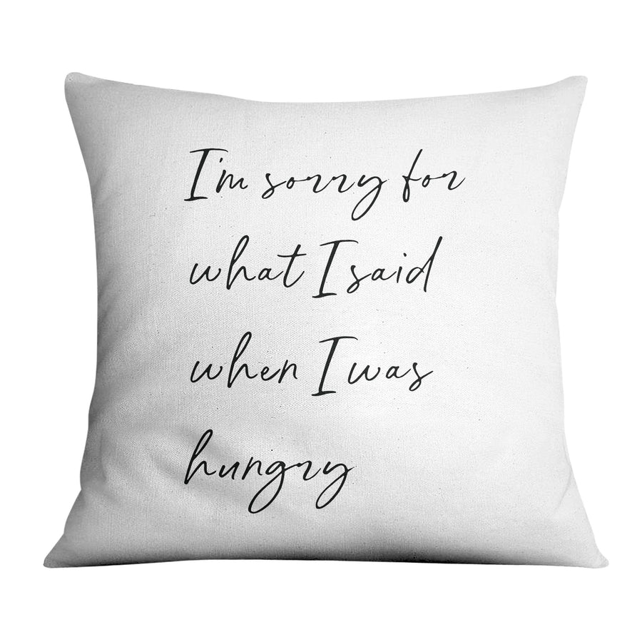 Bon Appetit A Cushion Cushion 45 x 45cm Clock Canvas