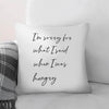 Bon Appetit A Cushion Cushion 45 x 45cm Clock Canvas