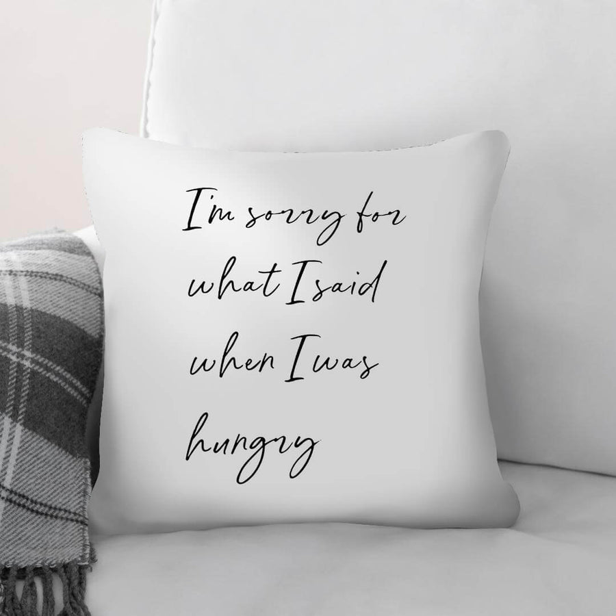 Bon Appetit A Cushion Cushion 45 x 45cm Clock Canvas