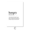 Bon Appetit Canvas Art C / 40 x 50cm / No Board - Canvas Print Only Clock Canvas