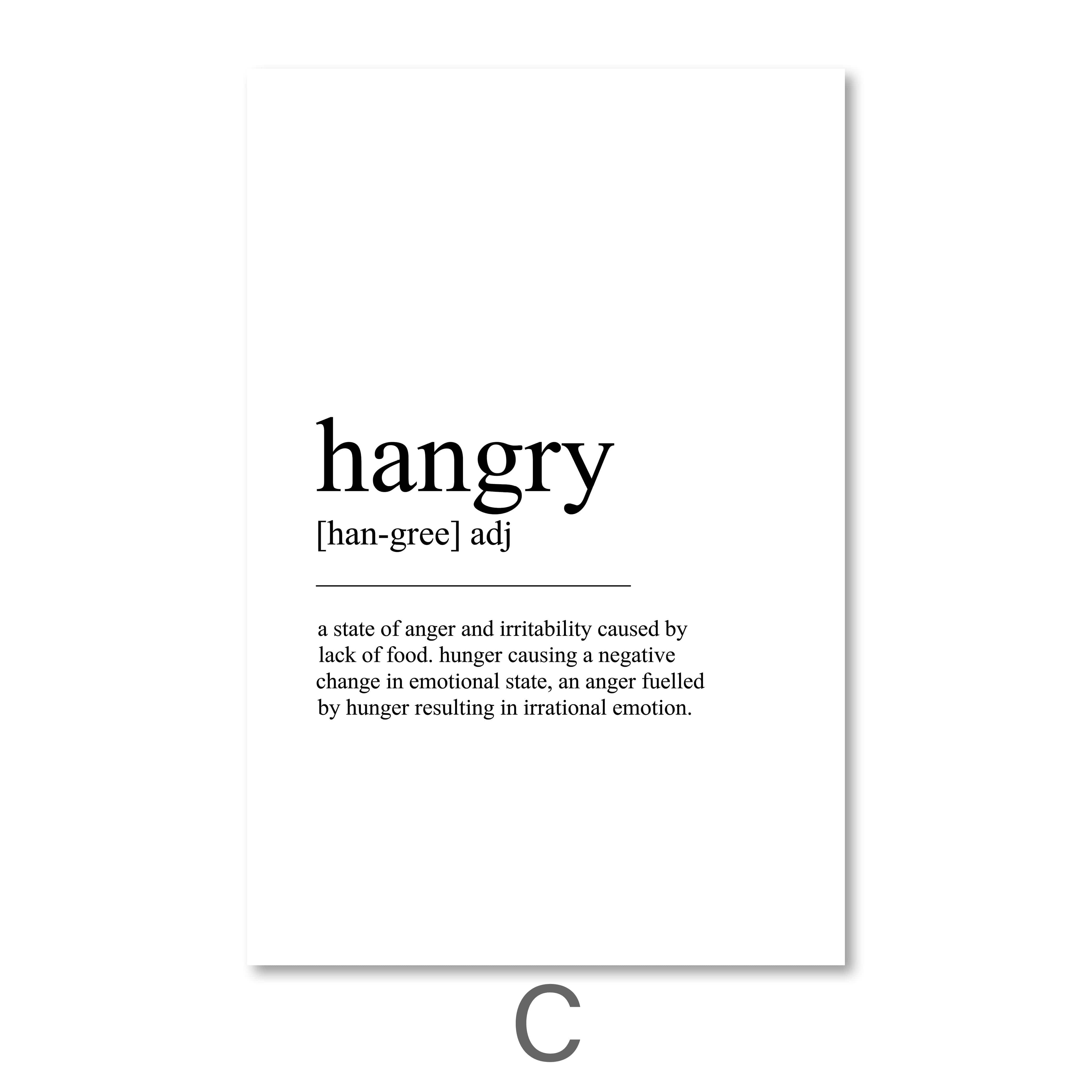 Bon Appetit Canvas Art C / 40 x 50cm / No Board - Canvas Print Only Clock Canvas