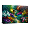 Botanical Strokes Canvas Art Clock Canvas