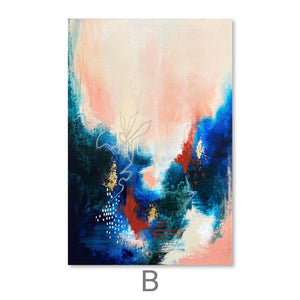 Botanical Vision Canvas Art B / 30 x 45cm / Unframed Canvas Print Clock Canvas