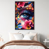 Bouquet Vision Canvas Art Clock Canvas