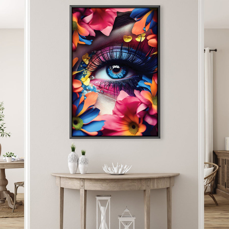 Bouquet Vision Canvas Art Clock Canvas