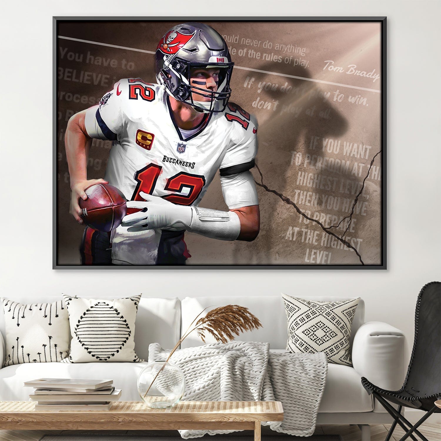 Brady Goat Shadow Canvas product thumbnail