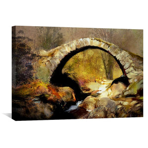Bridge of Nature Canvas Art 45 x 30cm / Unframed Canvas Print Clock Canvas
