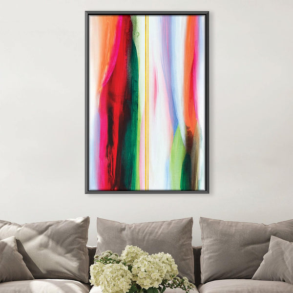 Brilliant Spectrum Canvas Art Clock Canvas