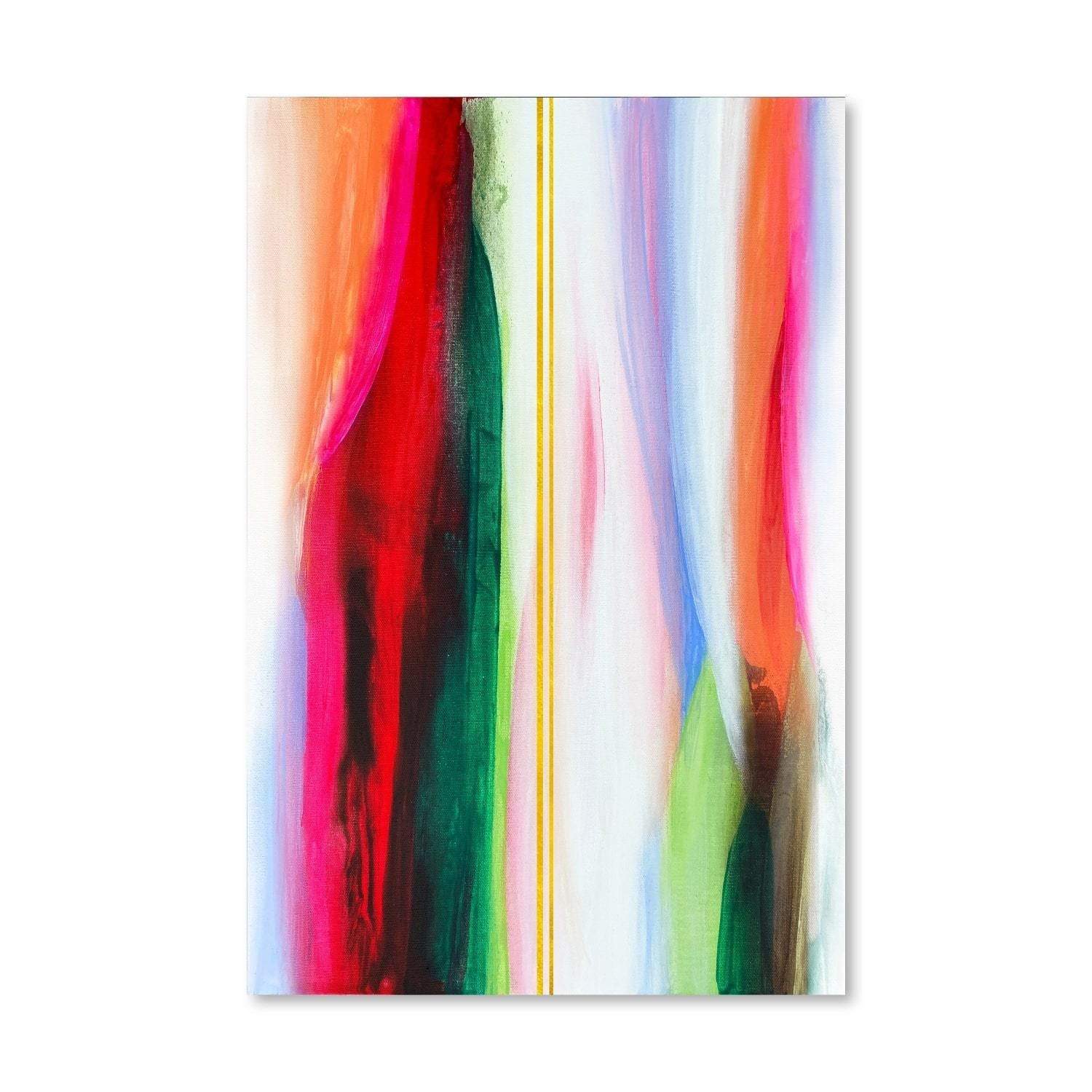 Brilliant Spectrum Canvas Art Clock Canvas