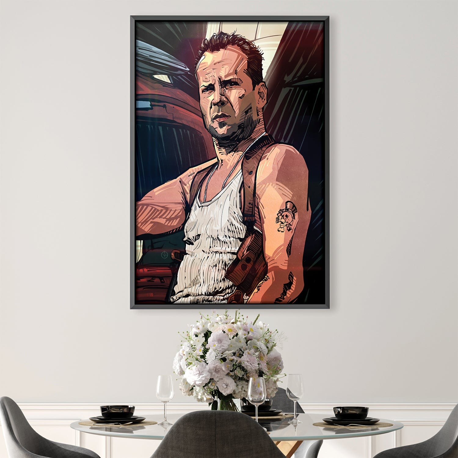 Die Hard 4 Canvas product thumbnail