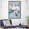 Brushed Spring Flowers Oil Painting Oil 30 x 45cm / Oil Painting Clock Canvas
