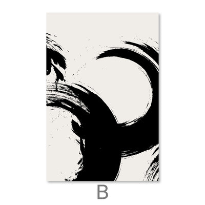 B