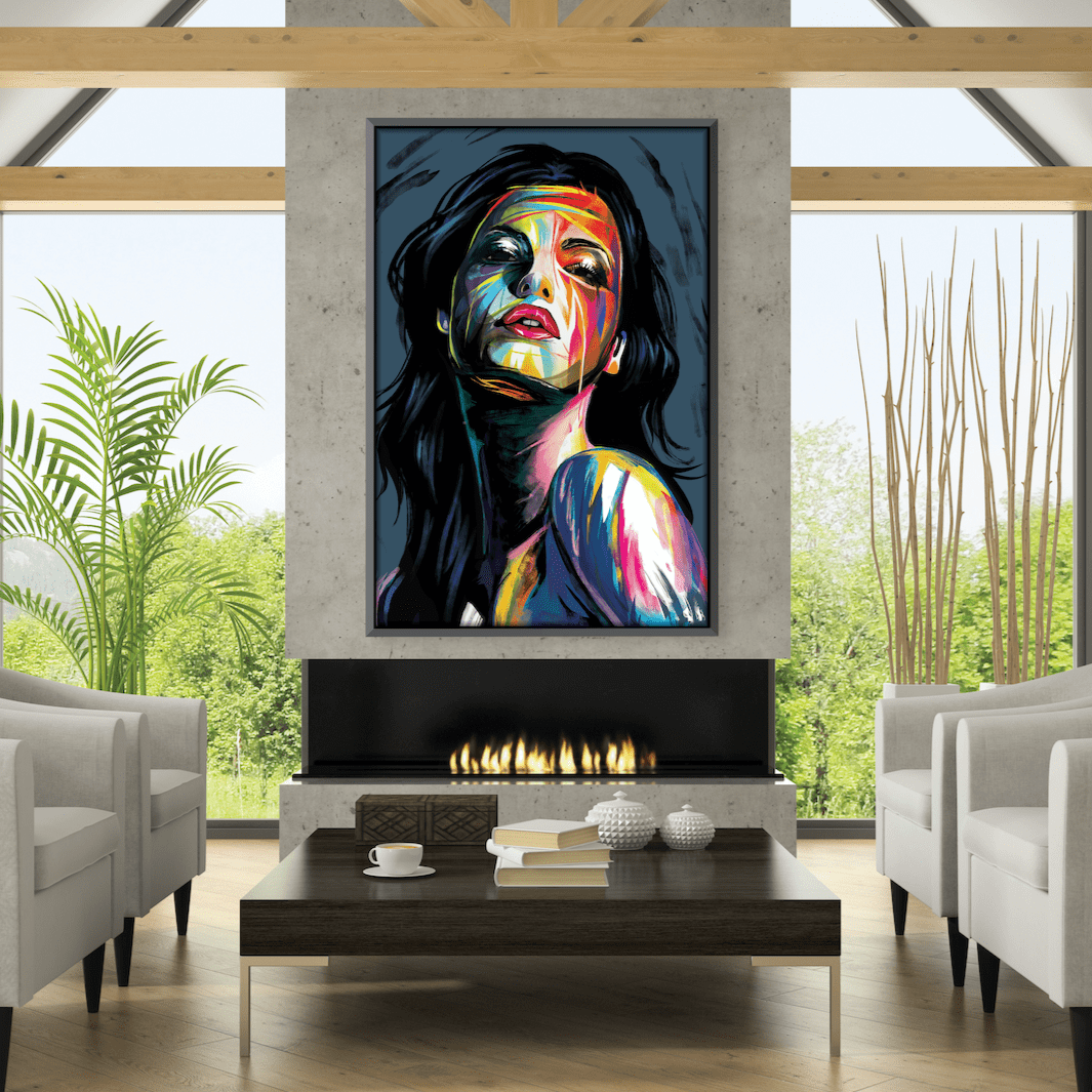 Brushwork Woman Canvas product thumbnail