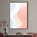 Bubble Gum Beach Canvas Art Clock Canvas