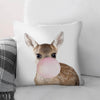 Bubble Gum Zoo Deer Cushion Cushion Cushion Square Clock Canvas