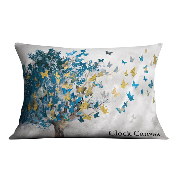 Butterfly Leaves Collectors Cushion Stock Item Cushion Landscape / N/A / 13 Inches wide Clock Canvas