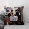 Cafe Love Cushion Cushion 45 x 45cm Clock Canvas