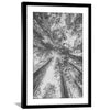 California Red Wood Print Art 30 x 45cm / Unframed Canvas Print Clock Canvas
