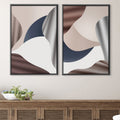 Calm Flow Canvas Art Clock Canvas