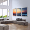 Calm Shores Canvas Art Clock Canvas