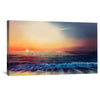 Calm Shores Canvas Art Clock Canvas