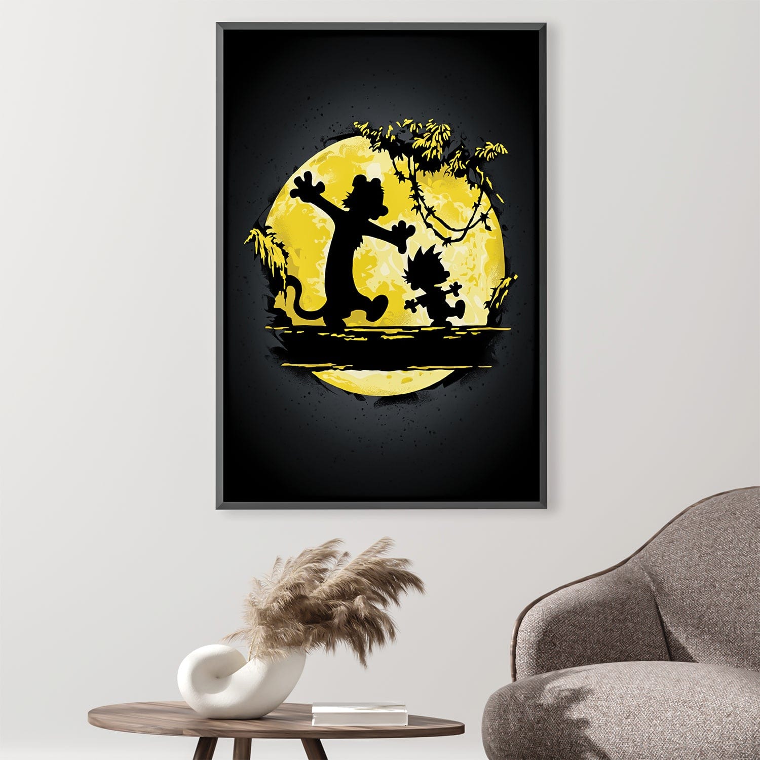 Calvin and Hobbes Moon Canvas product thumbnail