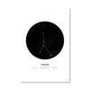 Cancer Traits Canvas Art 40 x 50cm / No Board - Canvas Print Only Clock Canvas