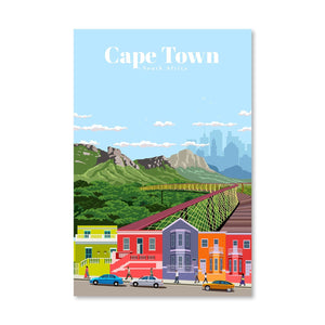 Capetown Canvas - Studio 324 Art Clock Canvas