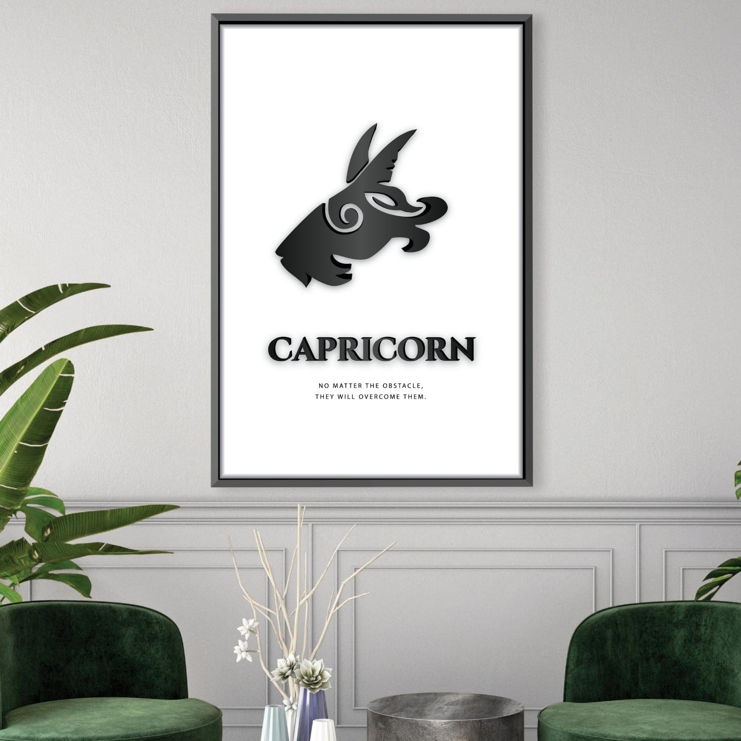 Capricorn - White Canvas product thumbnail