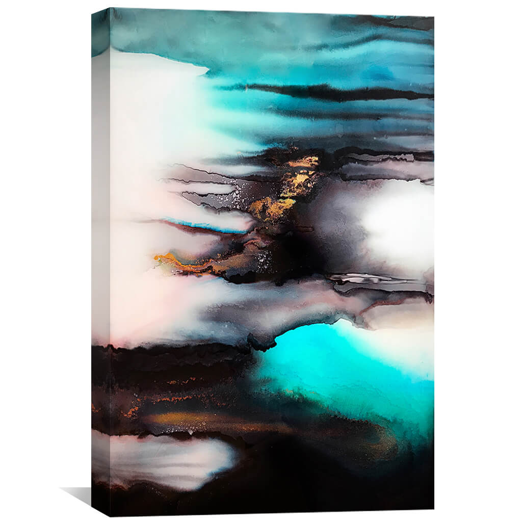 Cavern Canvas Art 30 x 45cm / Unframed Canvas Print Clock Canvas