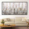 Champagne Nights Canvas Art Clock Canvas