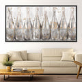 Champagne Nights Canvas Art Clock Canvas