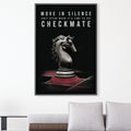 Checkmate Canvas Art Clock Canvas