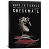 Checkmate Canvas Art Clock Canvas