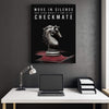 Checkmate Clock Canvas
