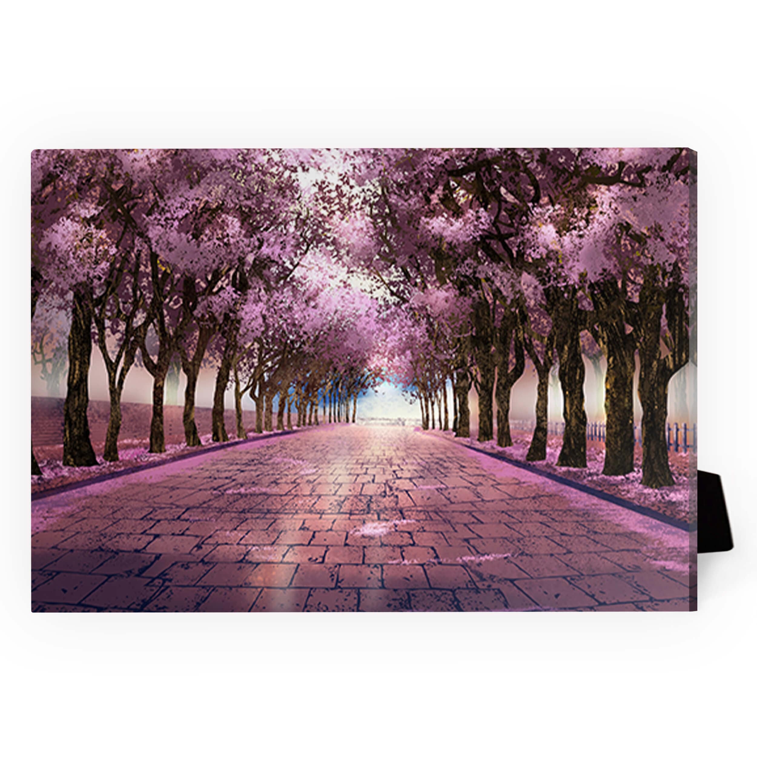 Cherry Blossom Strolls Desktop Canvas product thumbnail