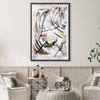 Clarity in The Abstract Canvas Art 30 x 45cm / Unframed Canvas Print Clock Canvas