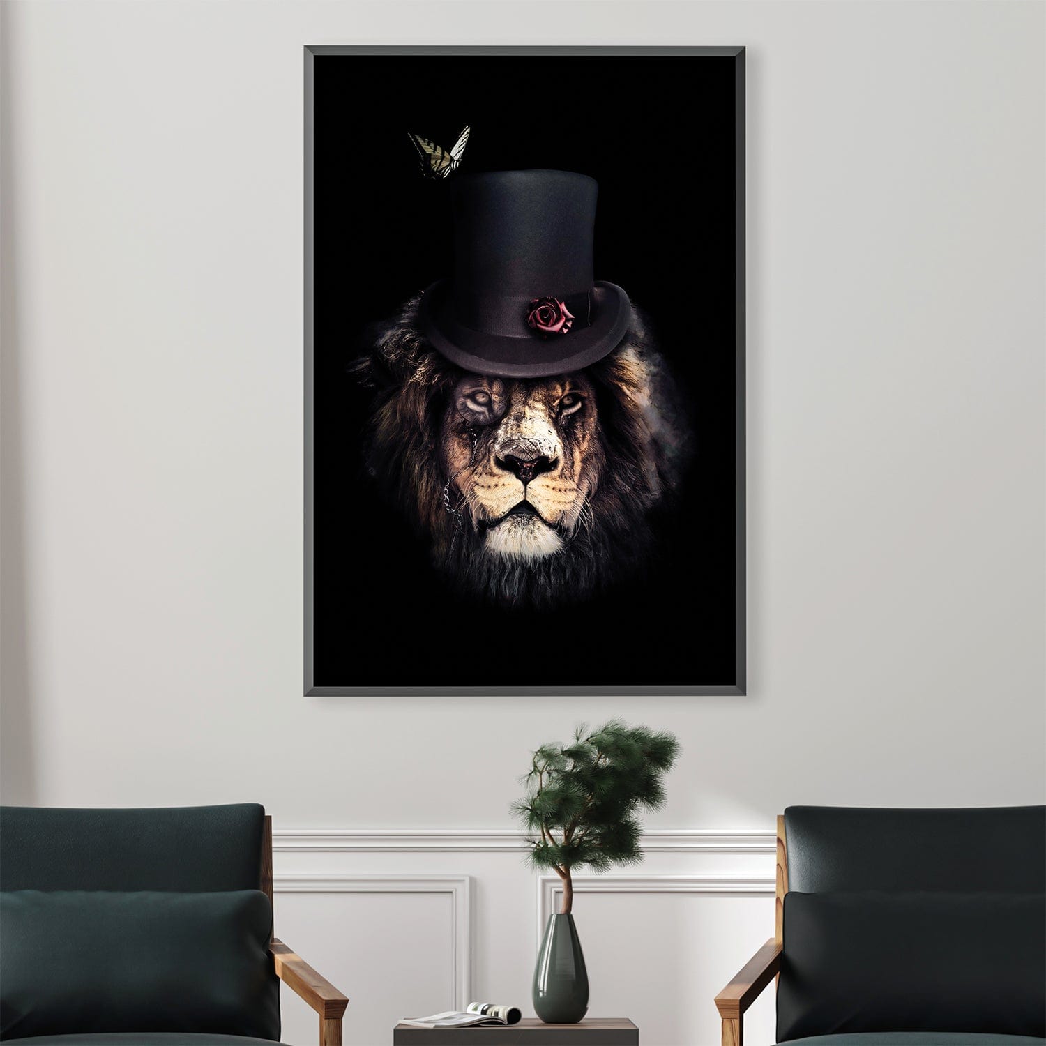 Classy Lion Canvas 12 x 18in / Canvas product thumbnail