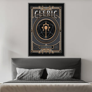 Cleric Canvas Art Clock Canvas