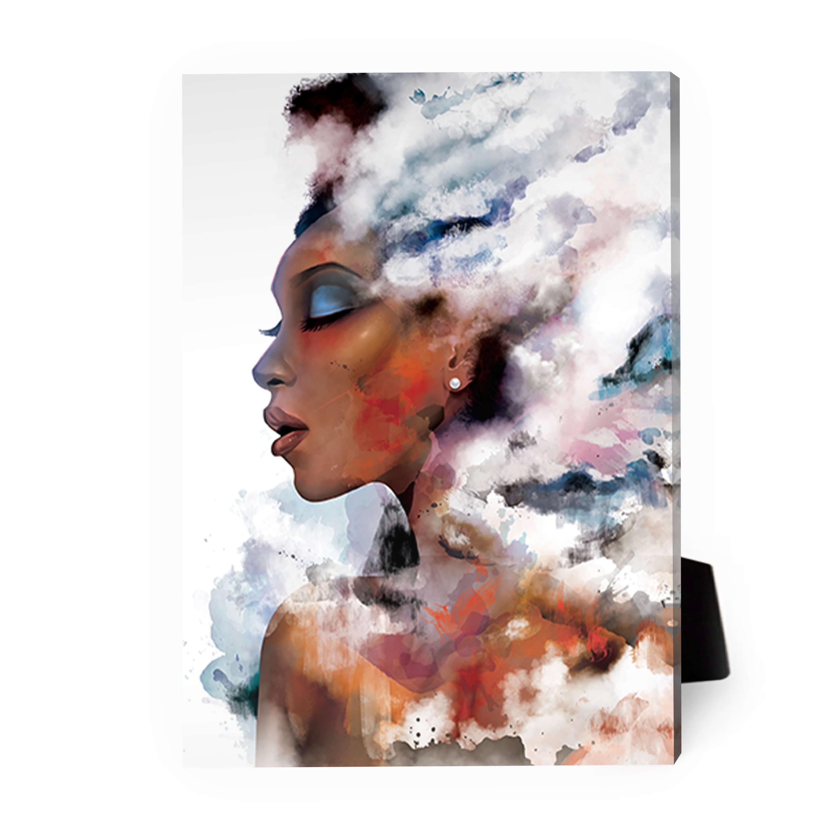 Clouded Woman A Desktop Canvas product thumbnail