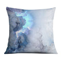 Cloudy Wave C Cushion Cushion Cushion Square Clock Canvas