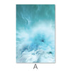 Cloudy Wave Canvas Art A / 40 x 60cm / Unframed Canvas Print Clock Canvas