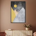 Collage Landscape IV Canvas Art 30 x 45cm / Unframed Canvas Print Clock Canvas