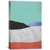 Collage Landscape V Canvas Art Clock Canvas